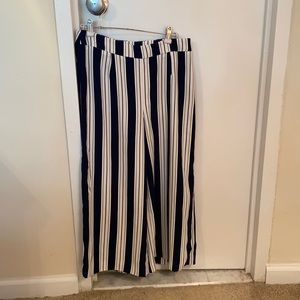 Blue striped game day pants! (or work lols)